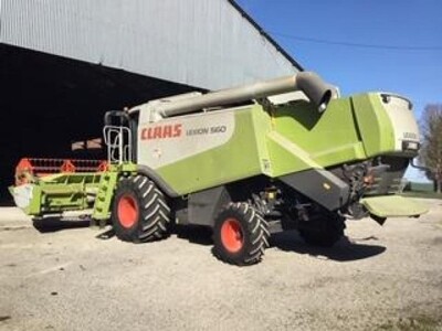 Терміново 2 комбайни Claas Lexion 560 (клавішний) 2008 р.виг. Двигун CAT C13;