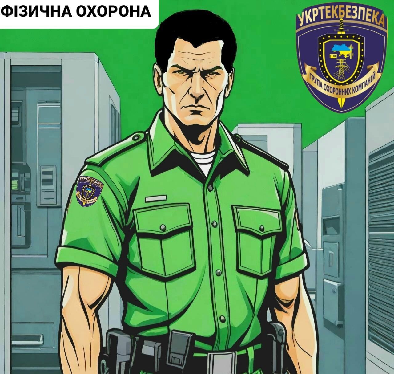 Фізичнa охорона oбє