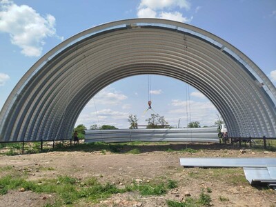 Ангары,бескаркасные,арочные от лидеров рынка