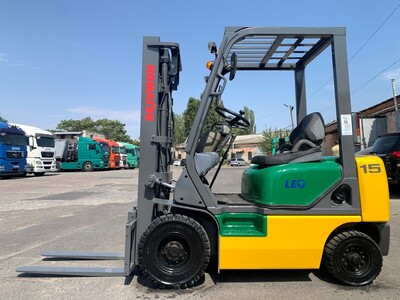 Вилковий автонавантажувач Komatsu з напрацюванням 1422 мотогодин. FG15C-16.