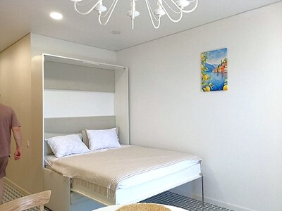 5 ст. Фонтана / парк Победы: сдам квартиру-студию в новом ЖК Акрополь!