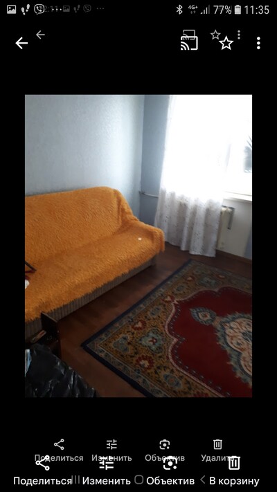 Здам однокiмнатну квартиру вiд власника.