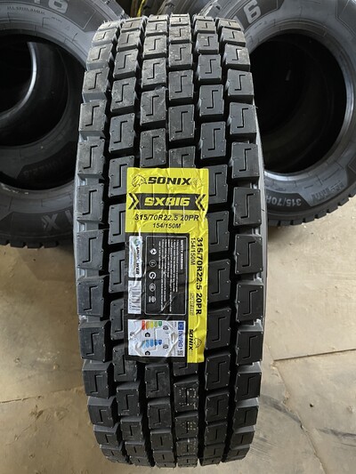 315/70 R22.5 Sonix SX816 Нові Вантажні Шини