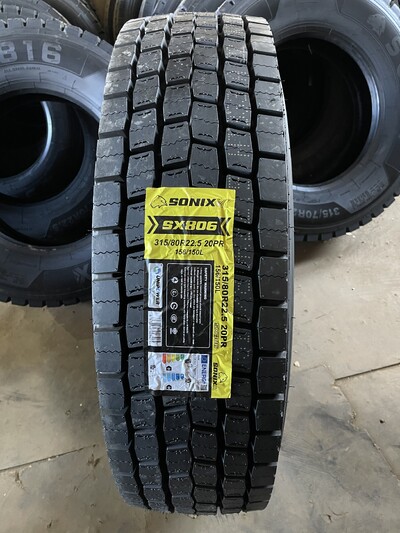 315/80 R22.5 Sonix SX806 Нові Вантажні Шини