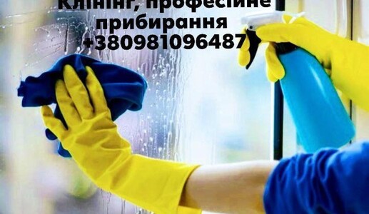 Клінінг. Професійне прибирання від команди професіоналів ЧИСТА ХАТА