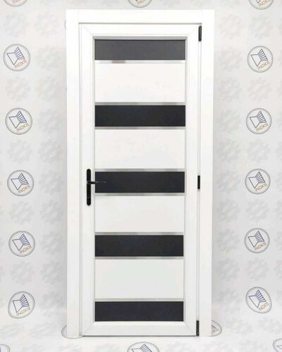 Двері вхідні та міжкімнатні від виробника INOX FILMSTRIPE BL