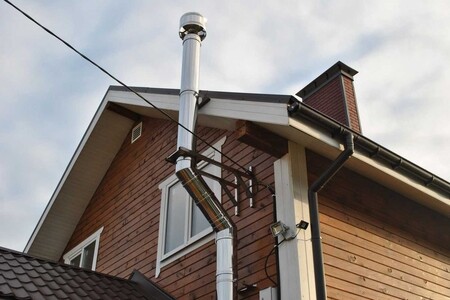 Димоход димар вентиляція безкоштовн доставка завод труба для котла