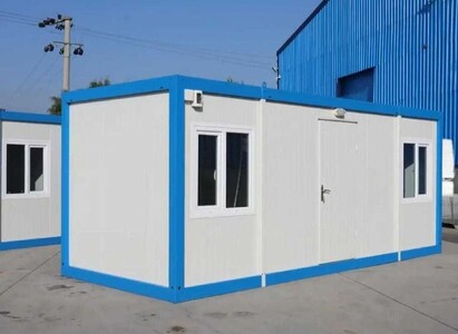 Розбірний будинок, модульний Дім, контейнер (туалет\душ) 14.40м2, 21м2