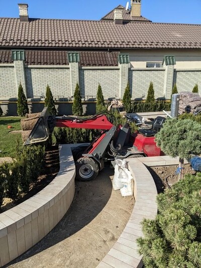 Ландшафт, будь якої складності. Догляд за ділянкою. Автополив. Газон