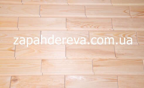 Вагонка – цеглинка. Стіновий паркет
