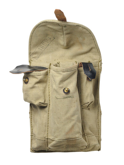 Брезентовий підсумок на три магазина на ак