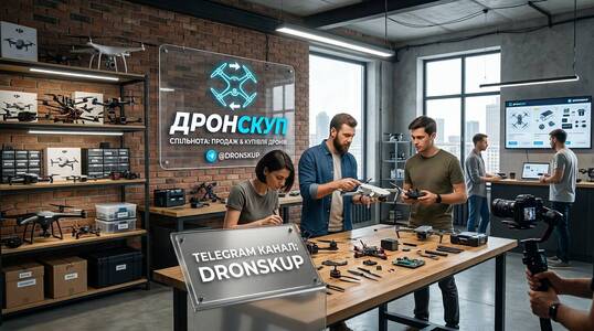 Скупка дронів в Україні: Продати або купити квадрокоптер та запчастини швидко та безпечно