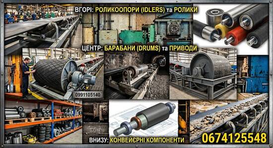 Виготовлення конвеєрного обладнання: