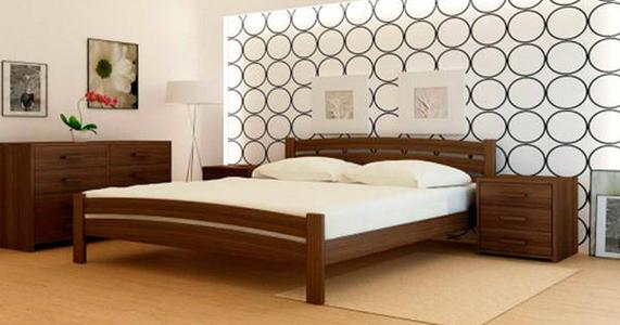 Кровать Monaco из натурального дерева, купить не дорого, доставка по всей Украине.