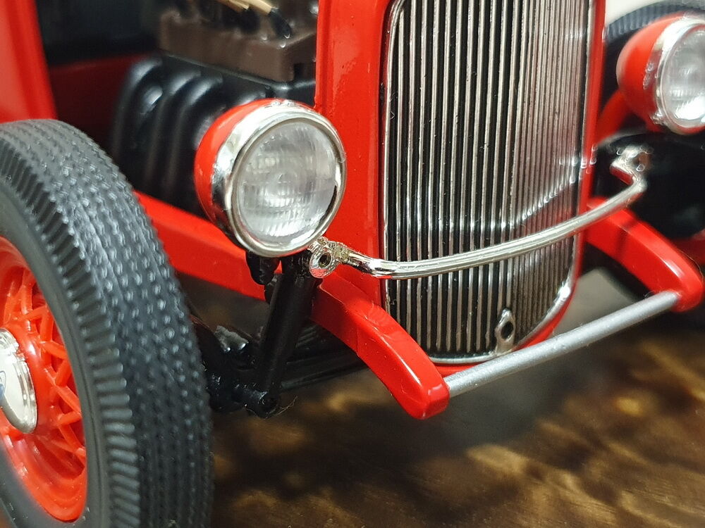 ワンオフカスタム 1/18 HIGHWAY61 フォード モデルA ロードスター 1 18 Highway 61 Ford model «А» Roadster Hot Rod, Origins of Speed