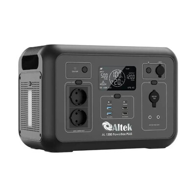 Портативна зарядна станція ALTEK AL 1200 PowerBox PLUS (1008 Вт·г)