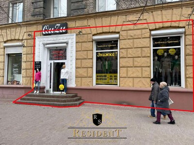 Здам магазин на Яворницького буд 104, червона лінія, Окремий вхід