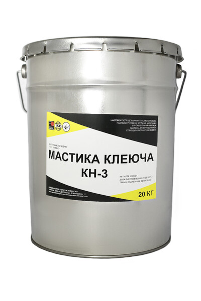 Мастика клеюча КН-3 ЕКОБIТ вiдро 20 кг