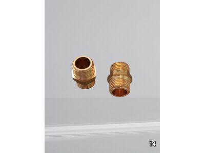 Ниппель латунный Pattaroni Ø1/2" FP. (F189R002).