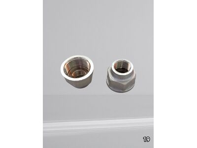 Муфта редукционная (хром) Pattaroni Ø1/2" х 1" ВВ FP. (F271).