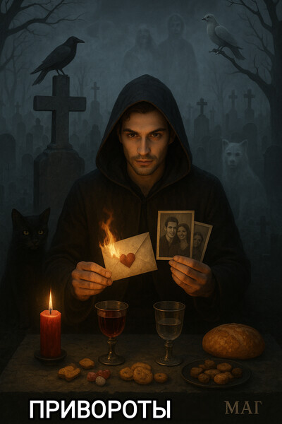 Кладбищенский приворото. Возможна оплата после получения результата