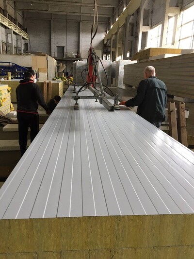 Сендвіч панель стінова від 50 до 250 мм