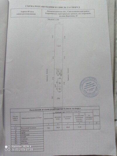 Продам будинок 25км від Дніпра