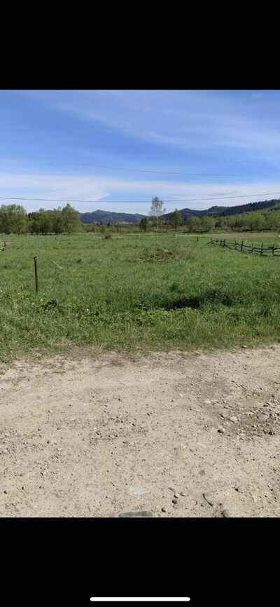 Земельна ділянка в Карпатах 25 сот.