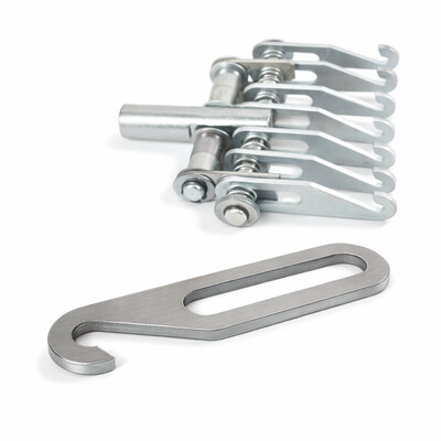 Гачки для гребінки під споттер, шайби