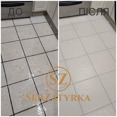 Перефугування швів плитки Львів SERZATYRKA