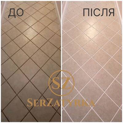 Ремонт швів плитки Львів SERZATYRKA