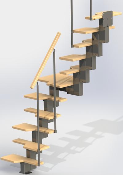 Лестницы модульные готовые к установке