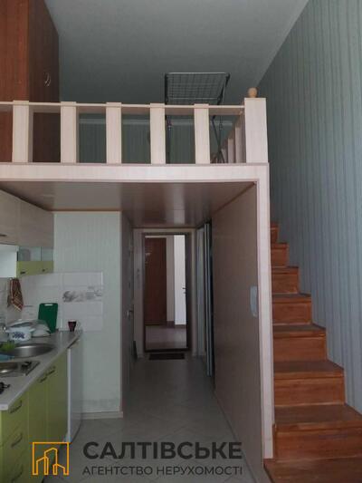 7677-ЕК Продам двухуровневую гостинку 25м2 в новострое на Салтовке