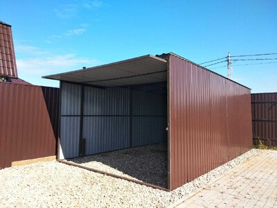 Модульні металеві будиночки, кіоски, охоронні пости, павільйони гаражі