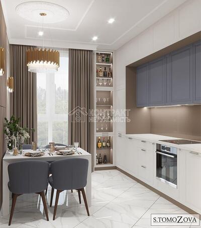 Видовая 2к. квартира в ЖК Резиденция 51 м2. Ботанический Сад