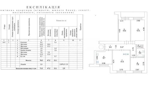 Продажа 4-кімнатна  квартира на Павловом Полі