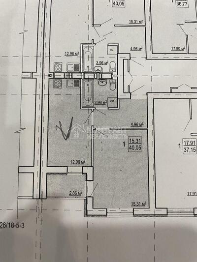 Продаж 1к.квартири ЖК Гідропарк