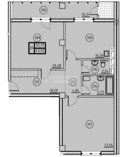 Продам квартиру в новострое ЖК Дипломат