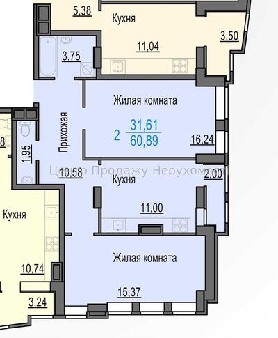 Продам квартиру ЖК «Меридиан» Харків, Гвардійців Широнінців вул.