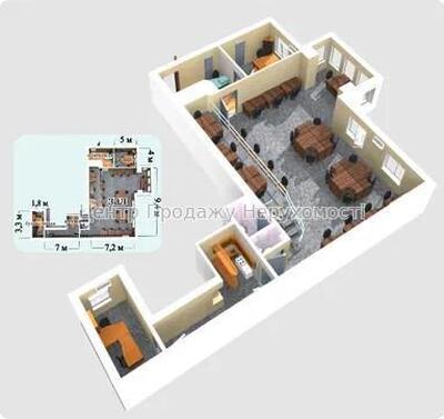 Сдам офисное помещение Харків, Миколаївська вул.