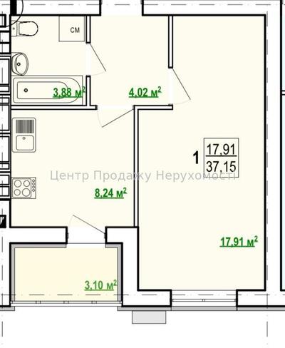 Продам квартиру ЖК «Гидропарк» Харків, Шевченка вул.