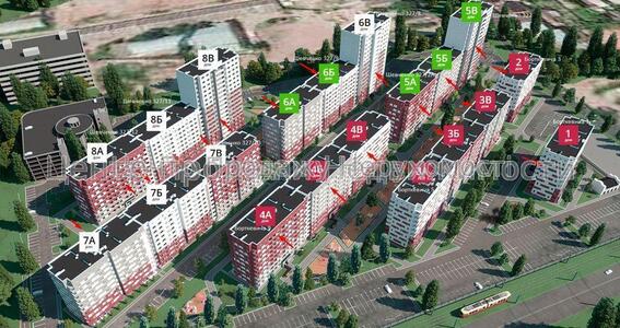 1 комнатная ЖК Гидропарк