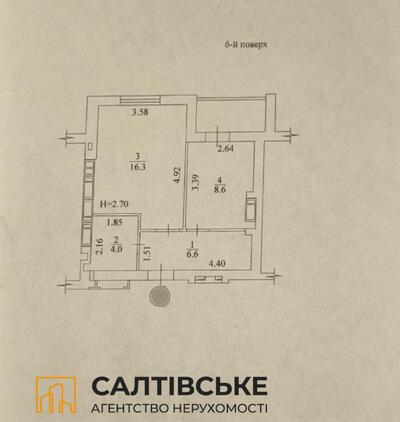ОВ-3259 Продам 1К квартиру 38м2 в новострое ЖК Гидропарк
