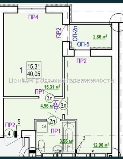 Продам 1 квартиру в ЖК Гидропарк