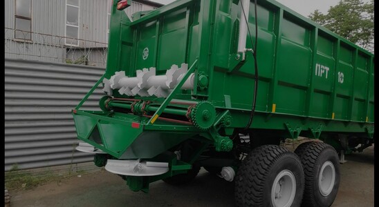 Розкидач курячого посліду, компосту, вапна, дефекату ПРТ-7, ПРТ-10