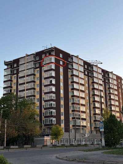 1 км квартира після будівників ,  переуступка