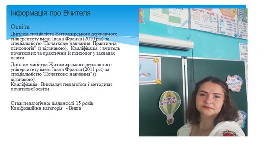 Репетитор для молодших школярів