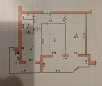 Двокімнатна квартира з ремонтом ЖК Перлини Корбутівки