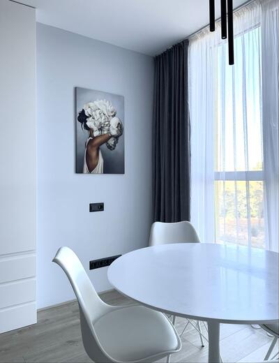 Оренда 1-кімнатної квартири 52кв.м в River City