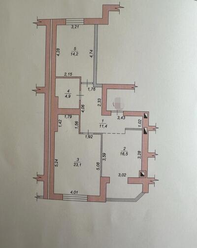 2 кімнатна квартира ЖК Домашній